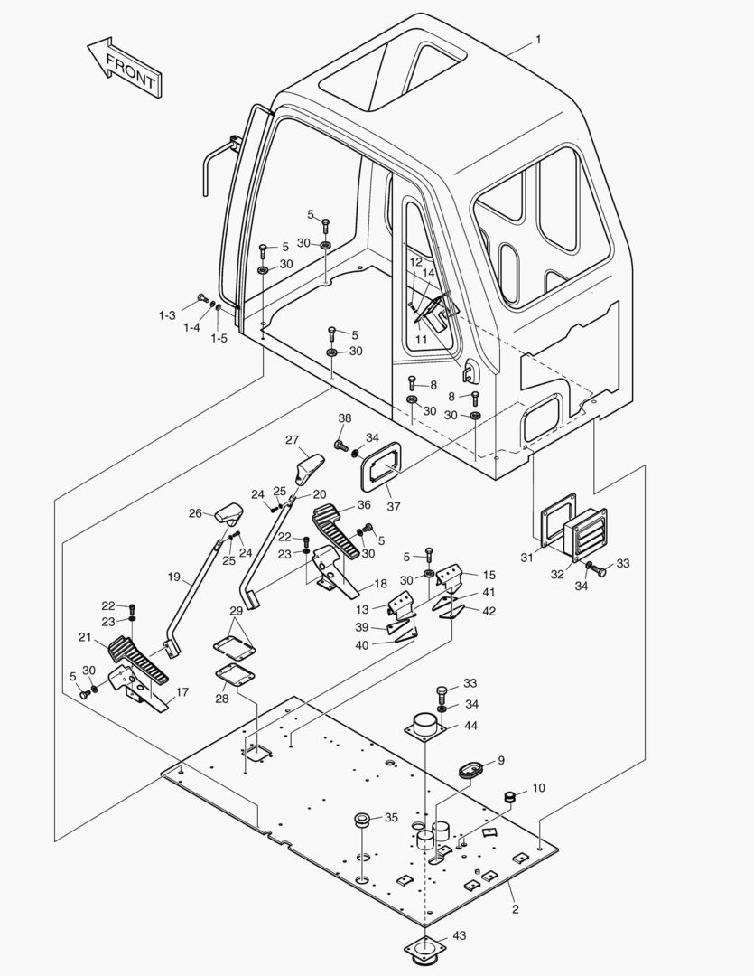 КАБИНА В СБОРЕ