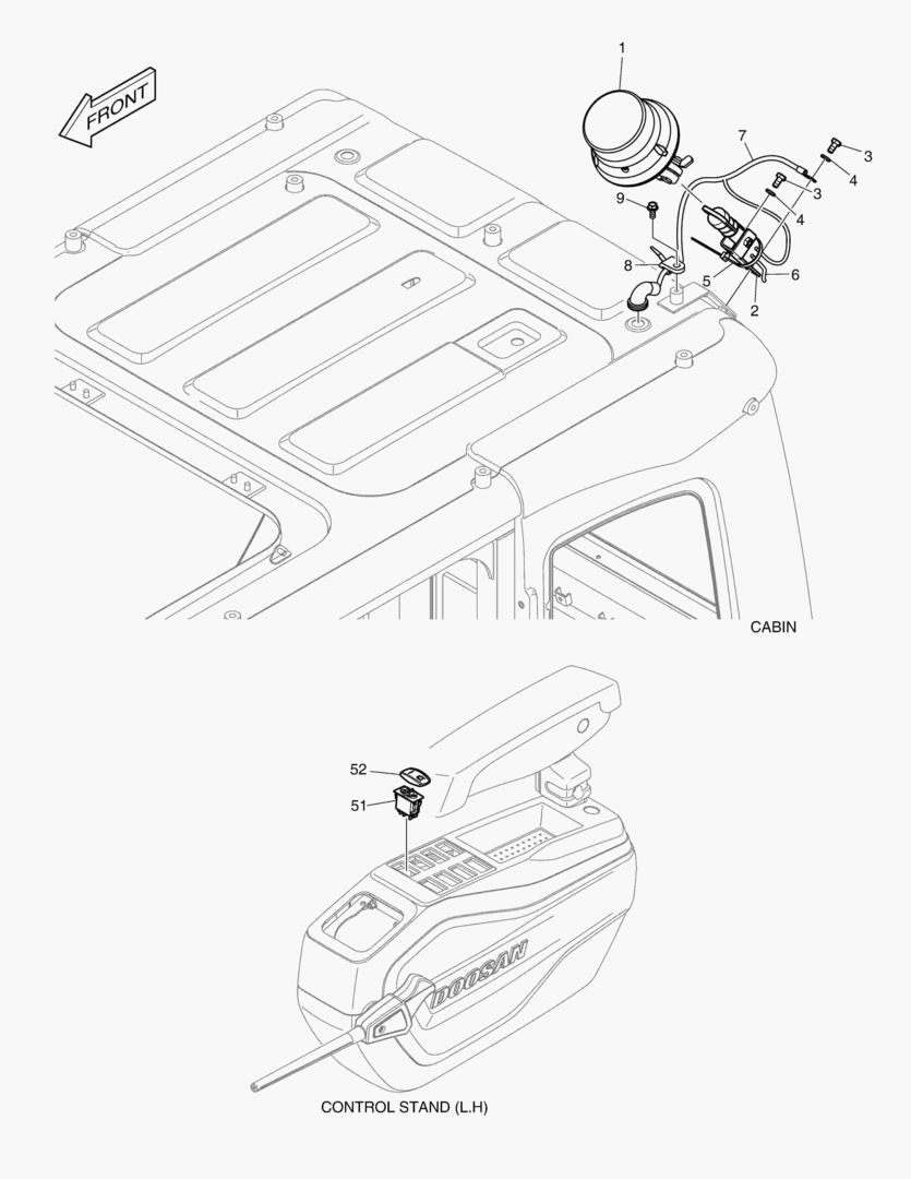 1830 ROTATING BEACON