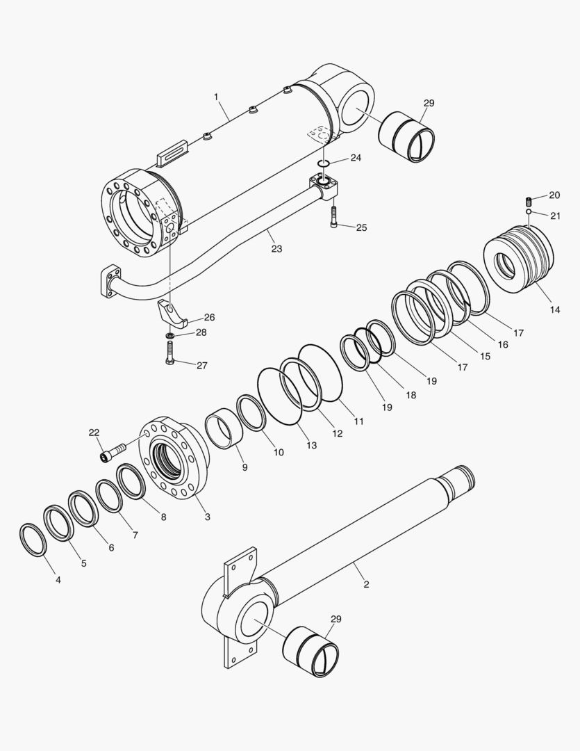 Спецтехника 3531 BUCKET CYLINDER [10413~] - главное фото