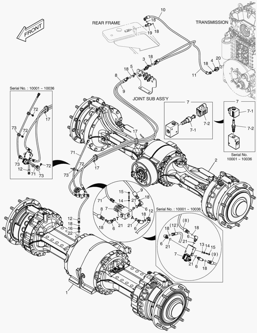 ОСЬ В СБОРЕ - РАЗНЫЕ ЗАМКИ