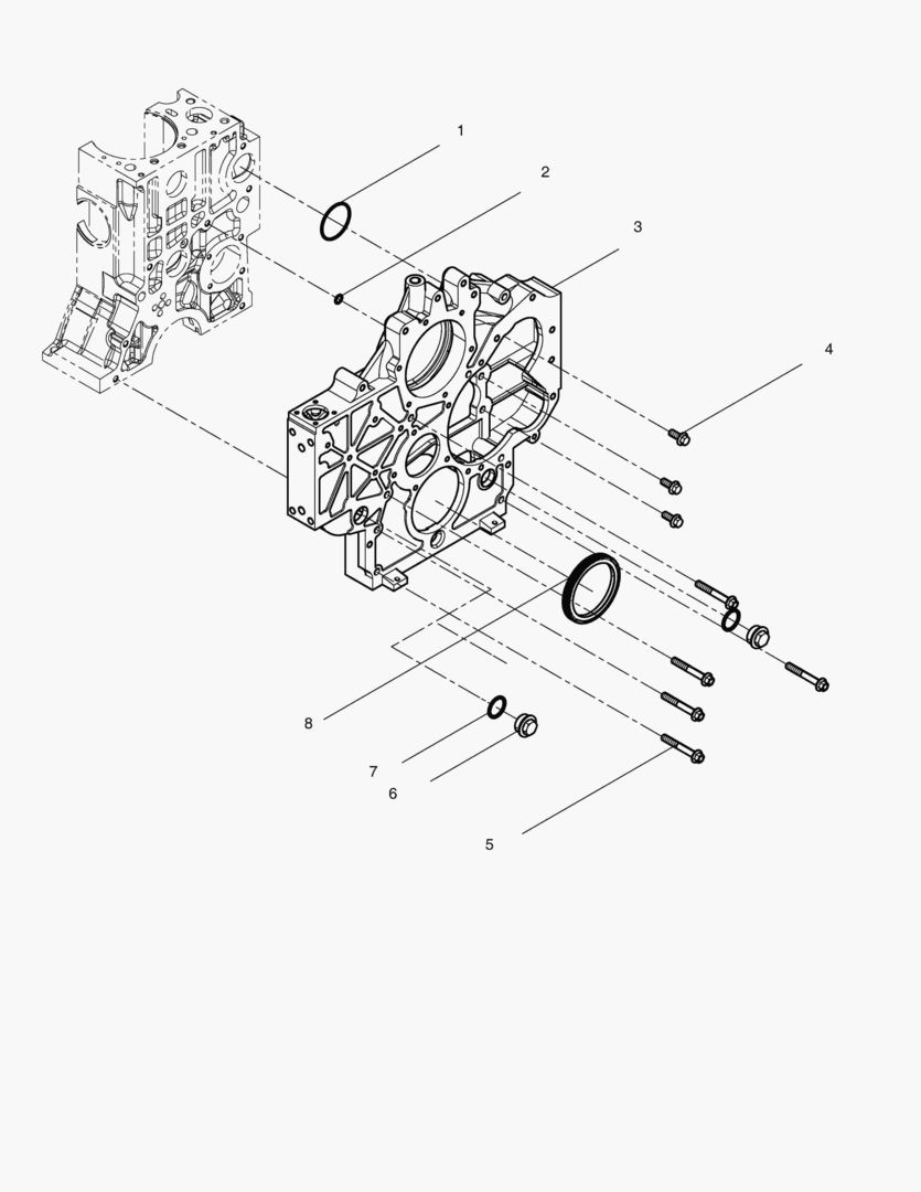 КАРТЕР КОРОБКИ ПЕРЕДАЧ