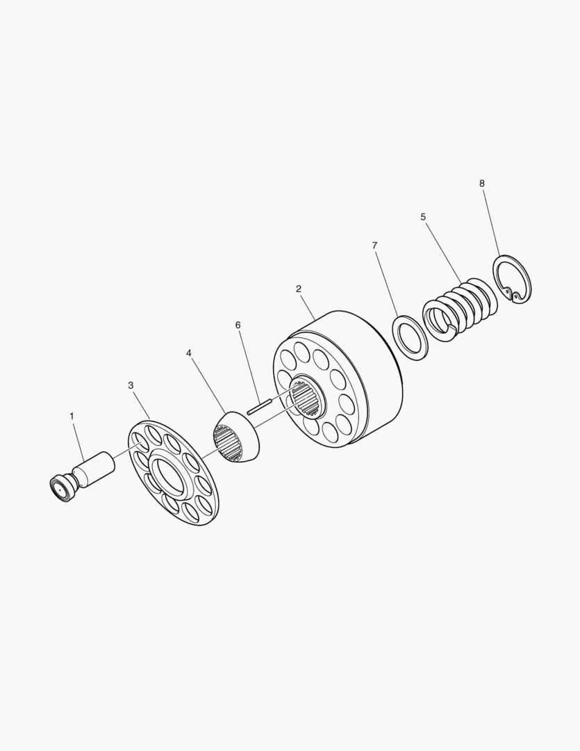ОСНОВНОЙ НАСОС - РОТОР