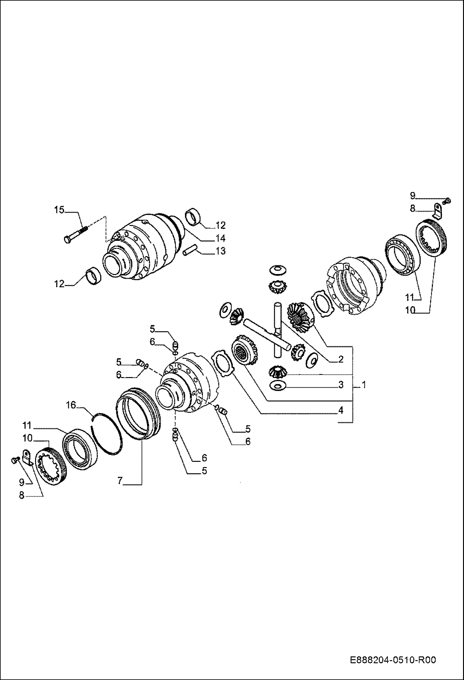 ЗАДНИЙ МОСТ - ДИФФЕРЕНЦИАЛ