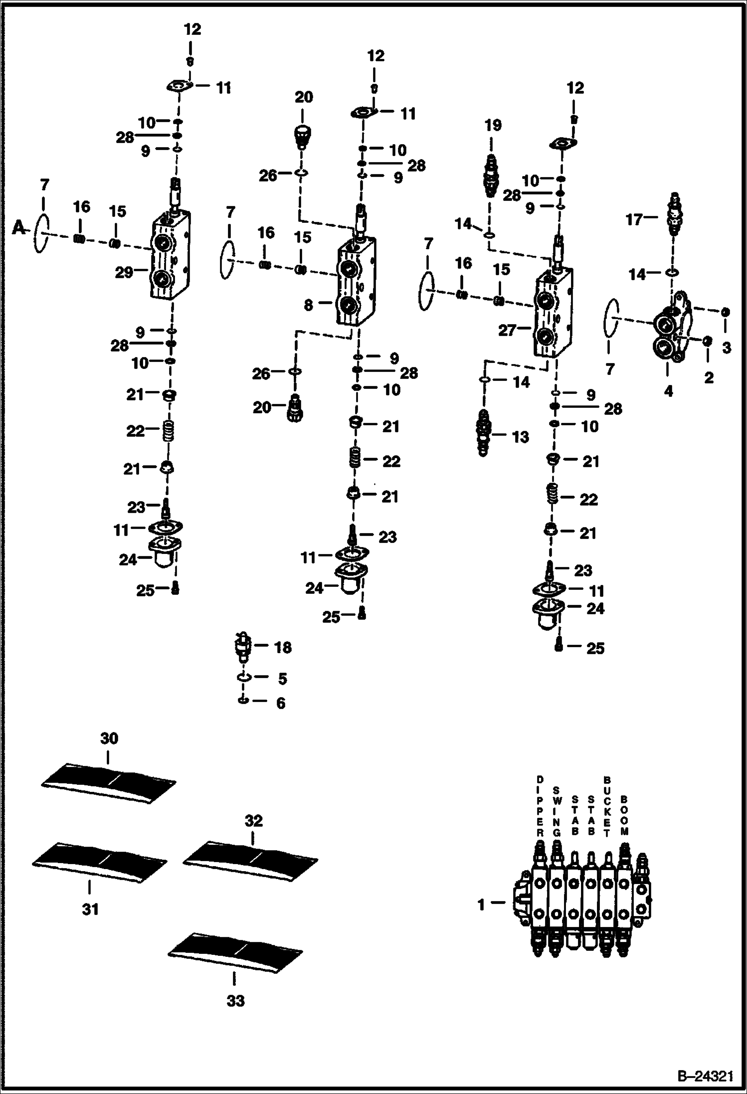 УПРАВЛЕНИЕ КЛАПАНОМ (С ВСПОМОГАТЕЛЬНЫМИ) (232900101 И ВЫШЕ)