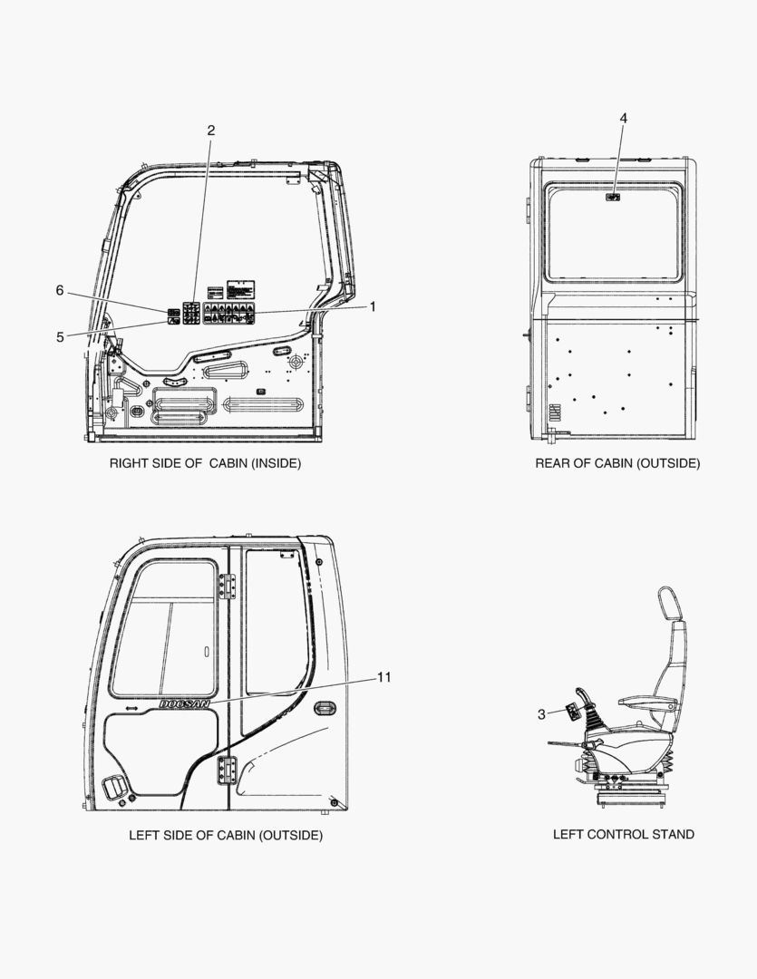 5360 NAME PLATE - CABIN [1535~]