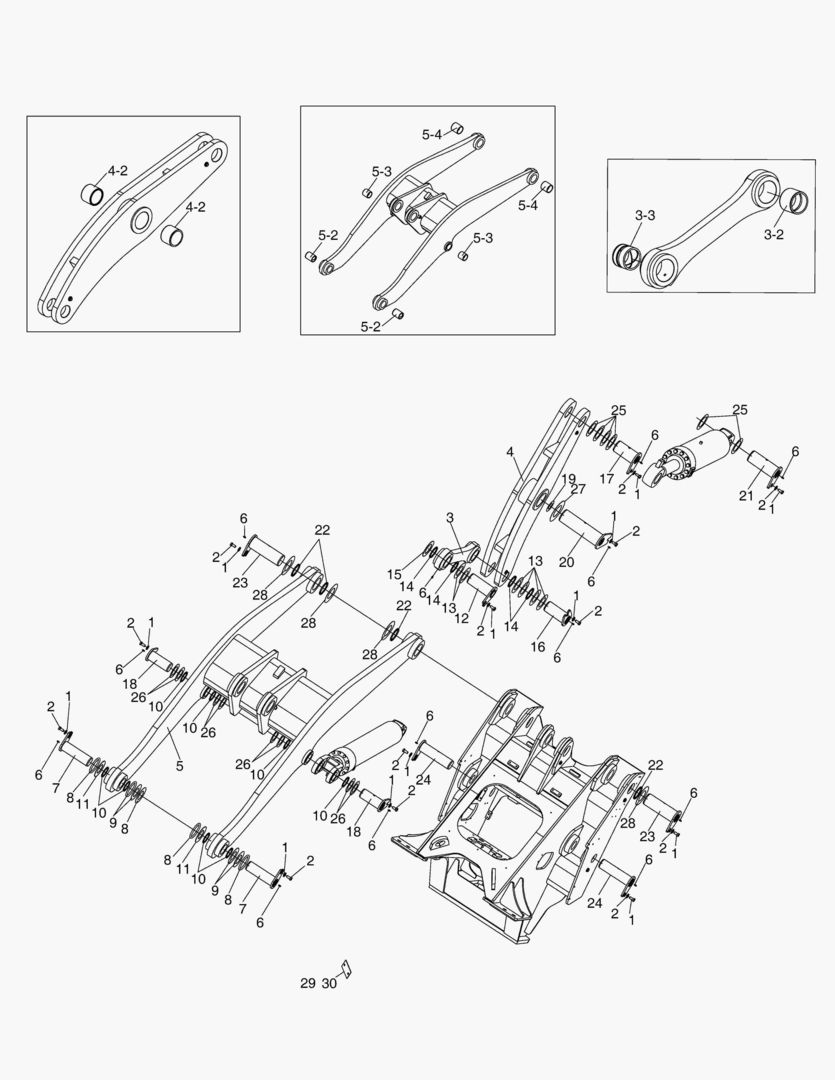 5650 FRONT ASSY-HEAVY DUTY ARM [10613~]