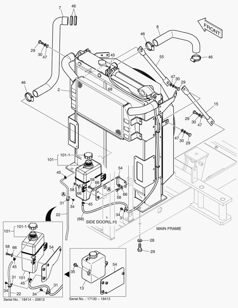 ОПОРТНЫЙ УЗЕЛ РАДИАТОРА