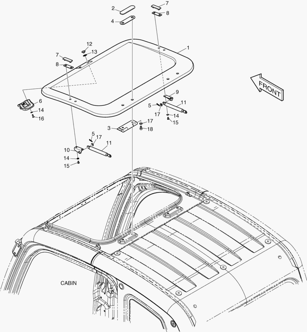 КРЫШКА ЛЮКА