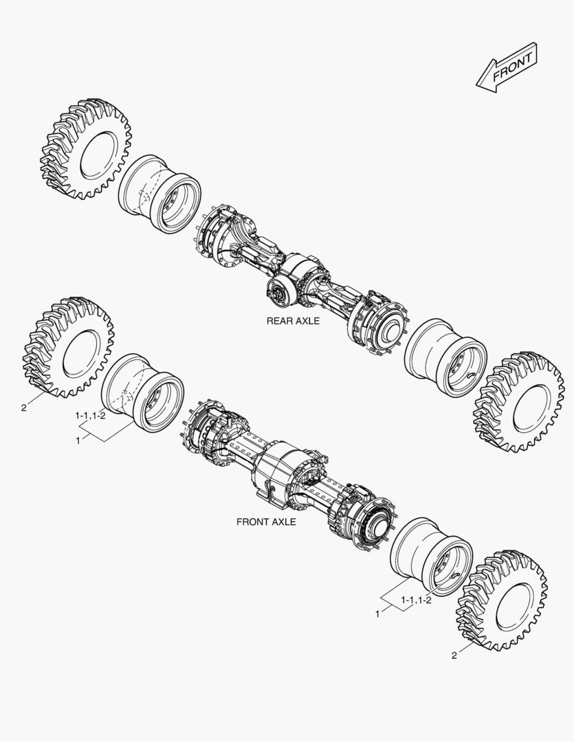 КОЛЕСА В СБОРЕ - 23.5XR25XL3