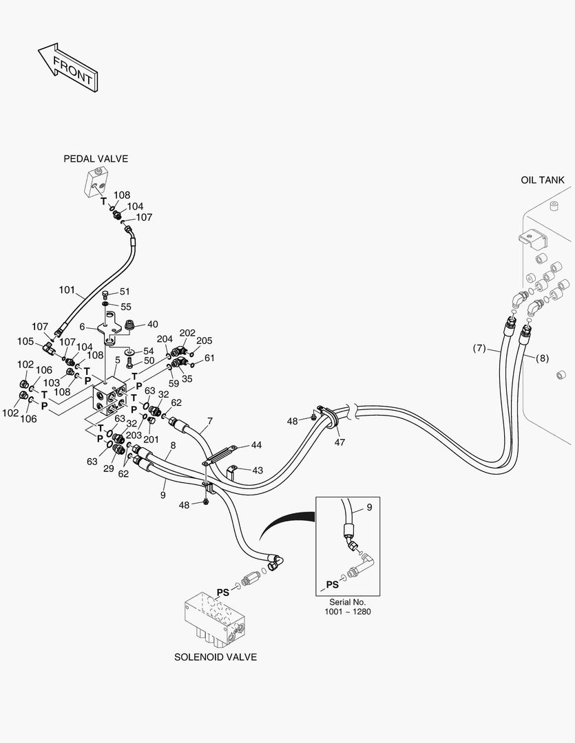 1430 PILOT PIPING(12) - BLOCK