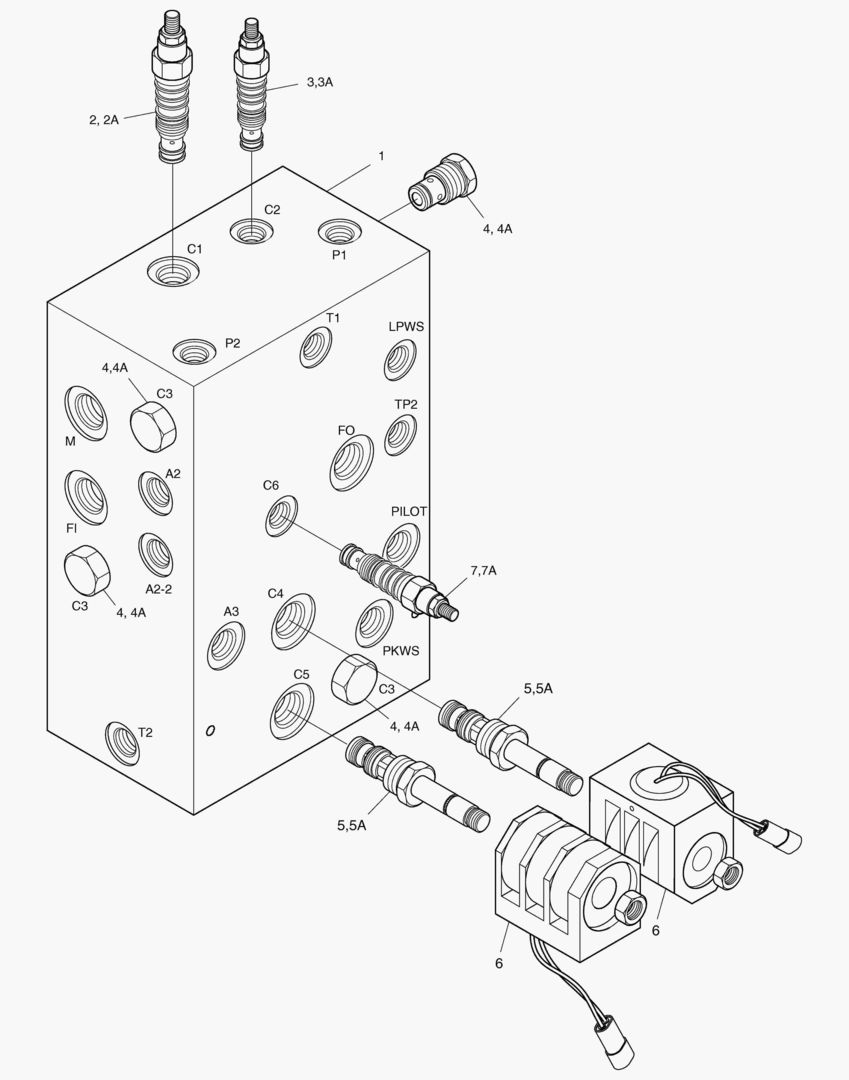 3540 BRAKE & PILOT SUPPLY VALVE