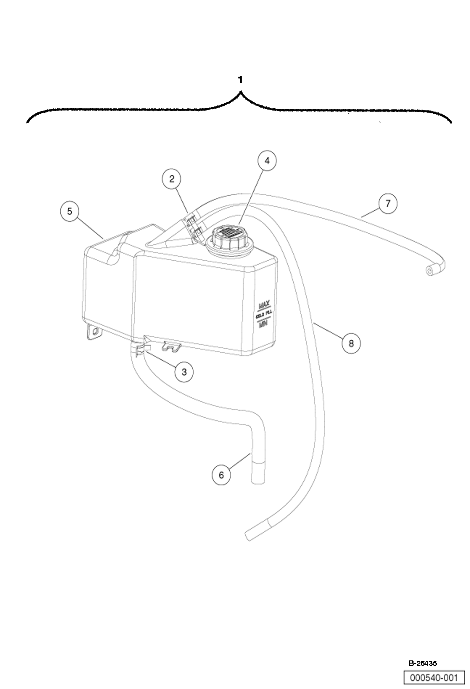 РАСШИРИТЕЛЬНЫЙ БАЧОК СИСТЕМЫ ОХЛАЖДЕНИЯ