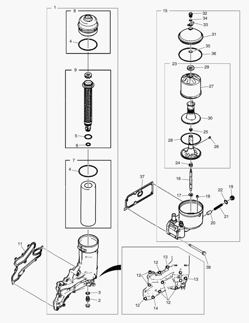 G010-38 CENTRIFUGAL OIL CLEANER OIL FILTER