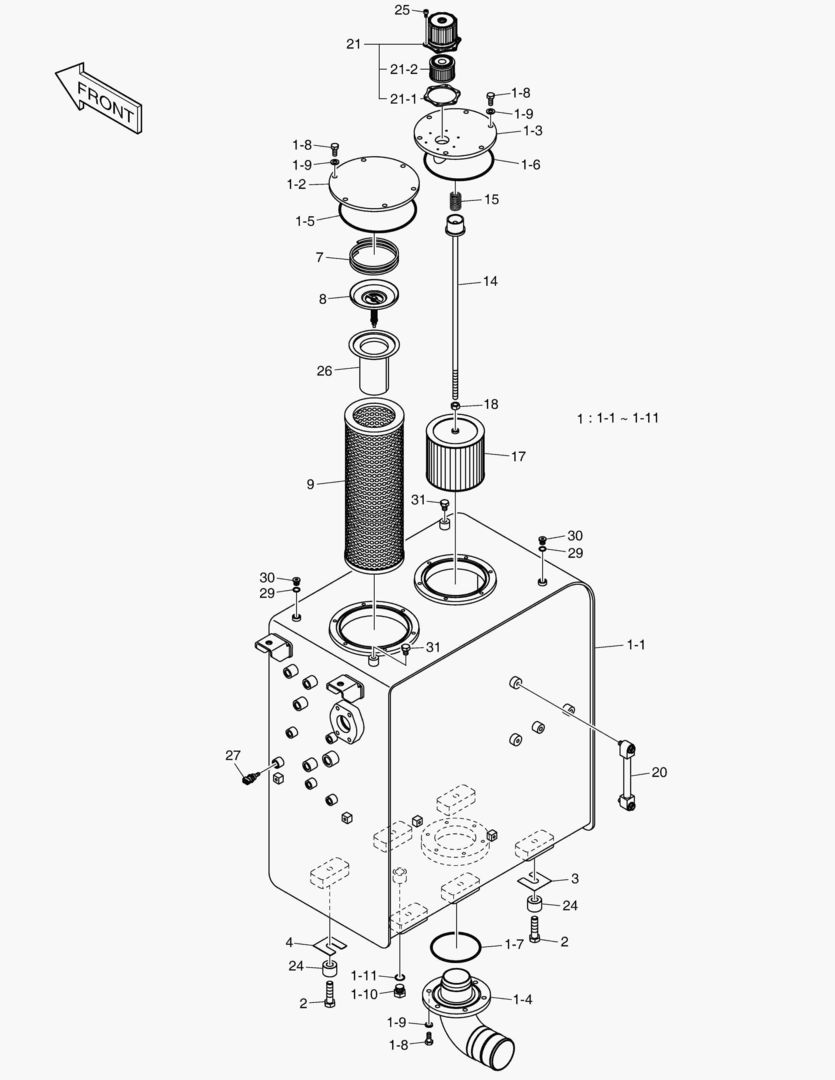 1221 OIL TANK [1020~]