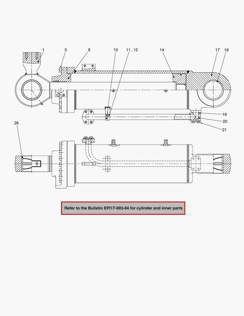 3385 BUCKET CYLINDER(DY)