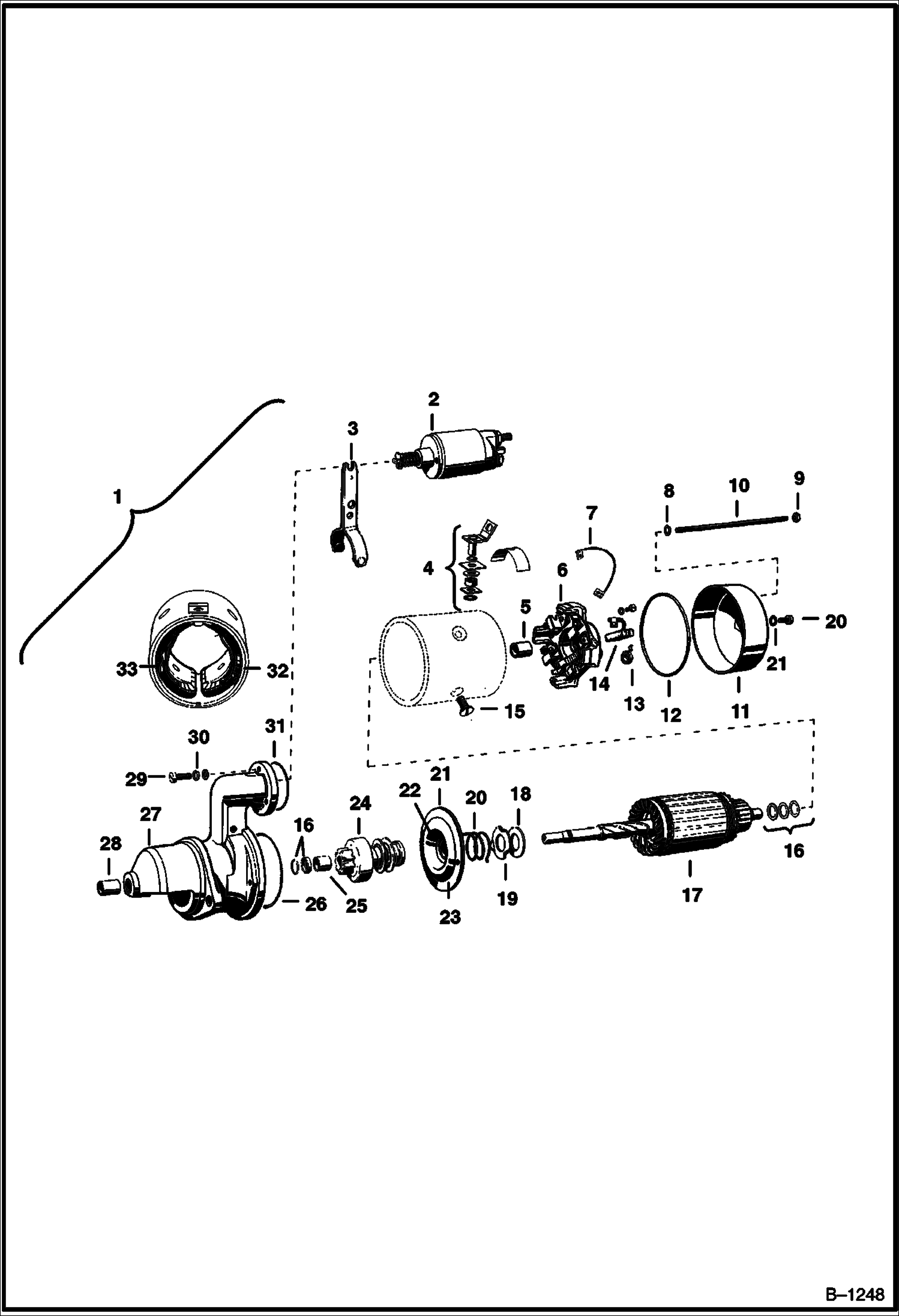 СТАРТЕР (BOSCH 0-001-358-047)