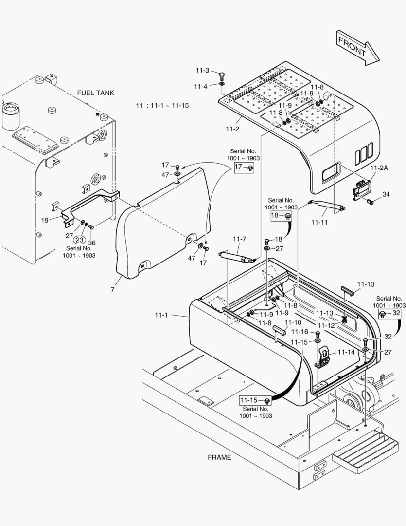 КРЫШКА АККУМУЛЯТОРА