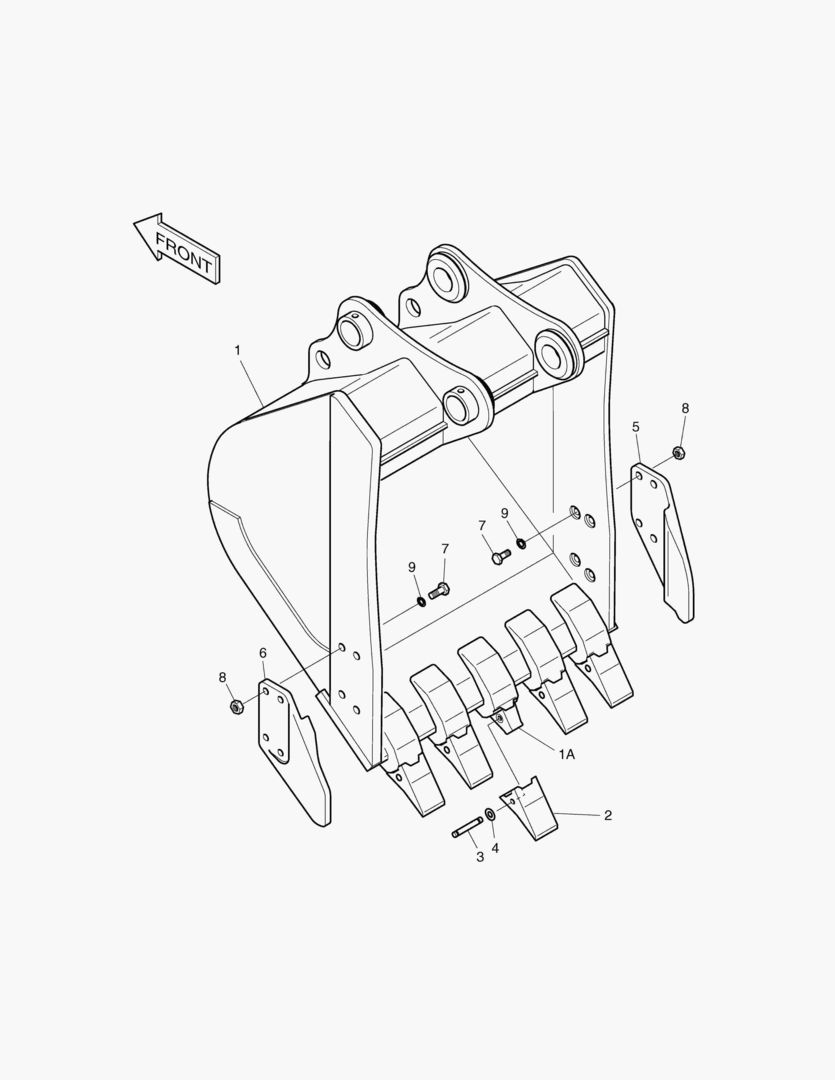 7170 BUCKET-0.7mВі