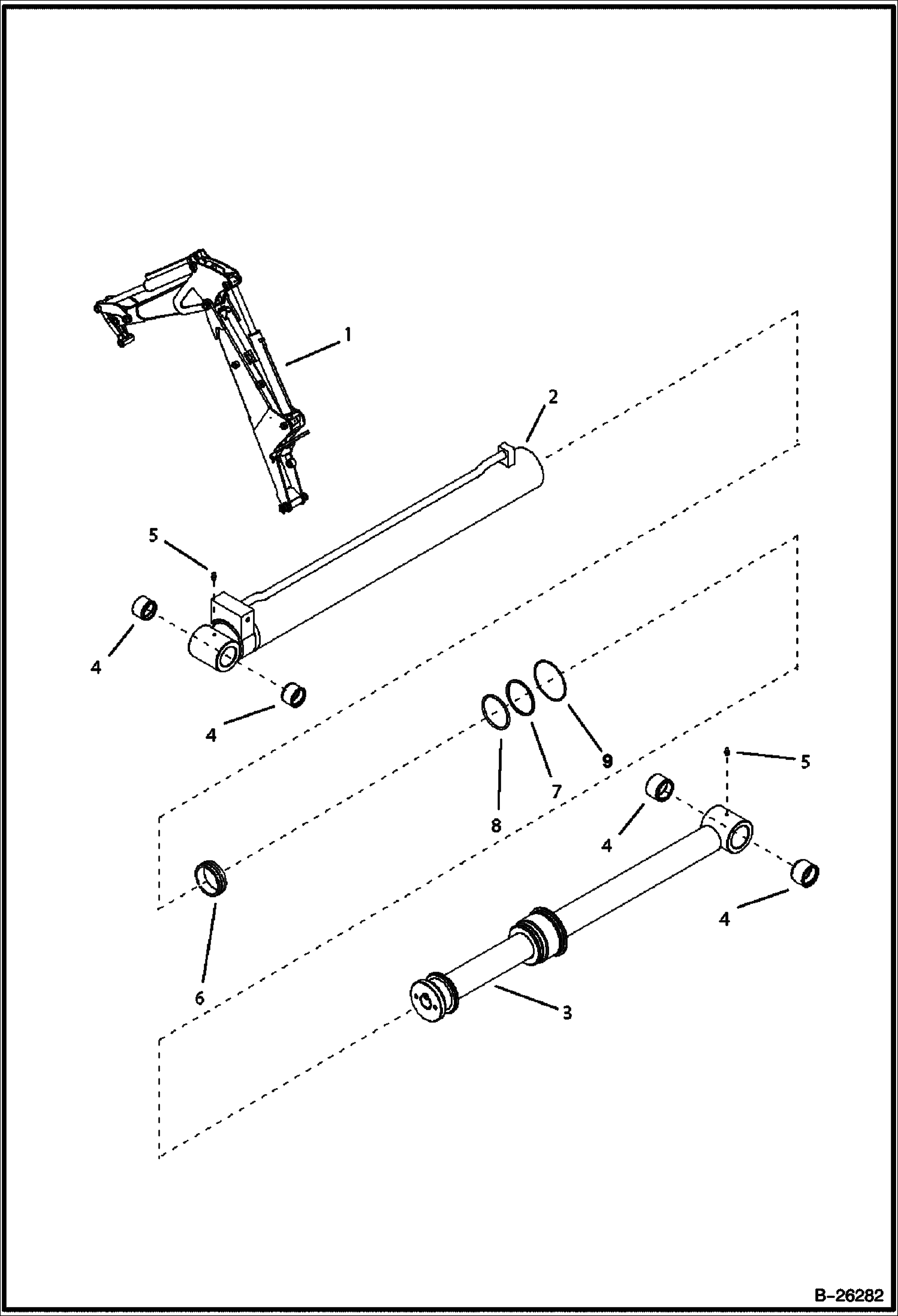 ЦИЛИНДР РУКОЯТИ 5708 11020 И ВЫШЕ