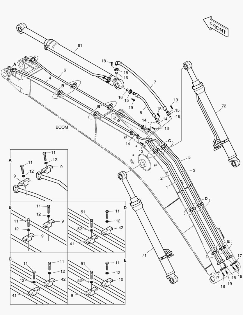 ГИДРОСИСТЕМА СТРЕЛЫ