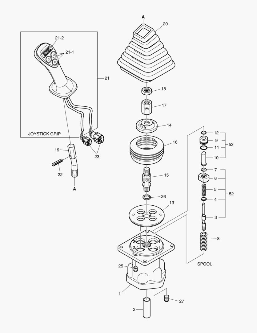 КЛАПАН ДЖОЙСТИКА