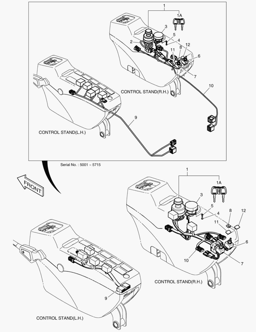 ЭЛЕКТРИЧЕСКИЕ ЗАПЧАСТИ - ПУЛЬТ УПРАВЛЕНИЯ
