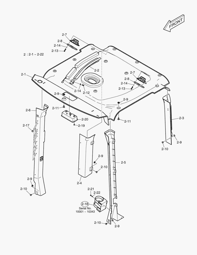 КАБИНА(3) - ВНУТРЕННИЕ ЛИСТЫ