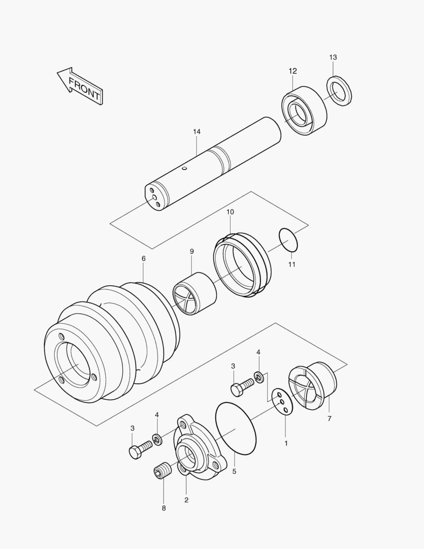 2130 UPPER ROLLER [1001~10477]