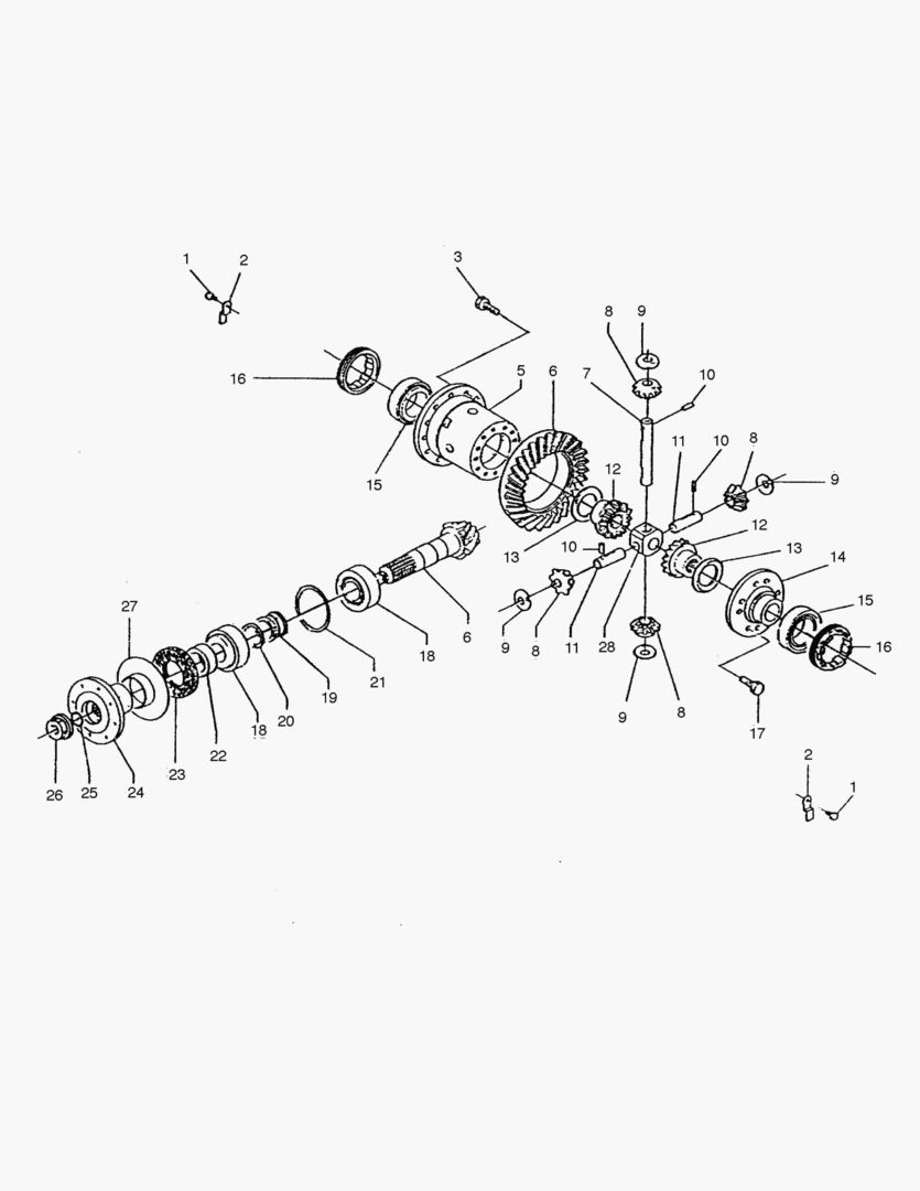 4380 FRONT AXLE(2) [5001~7111]