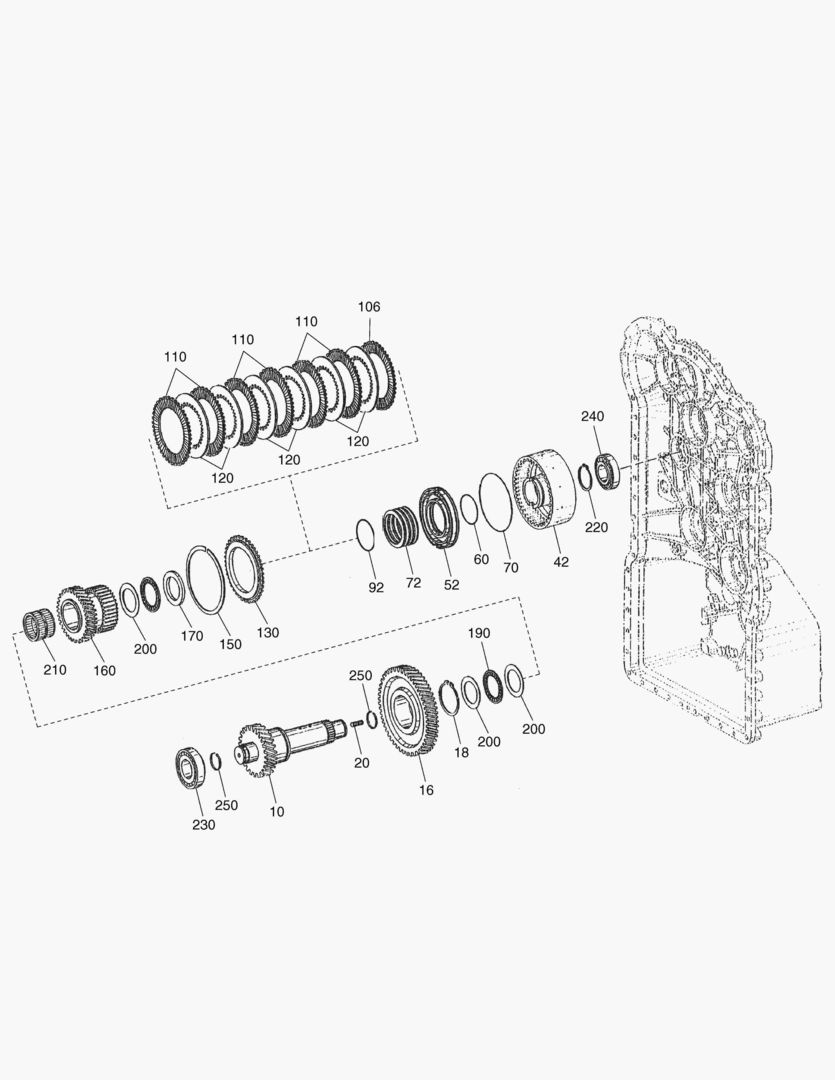 СЦЕПЛЕНИЕ - K4 - ТРАНСМИССИЯ
