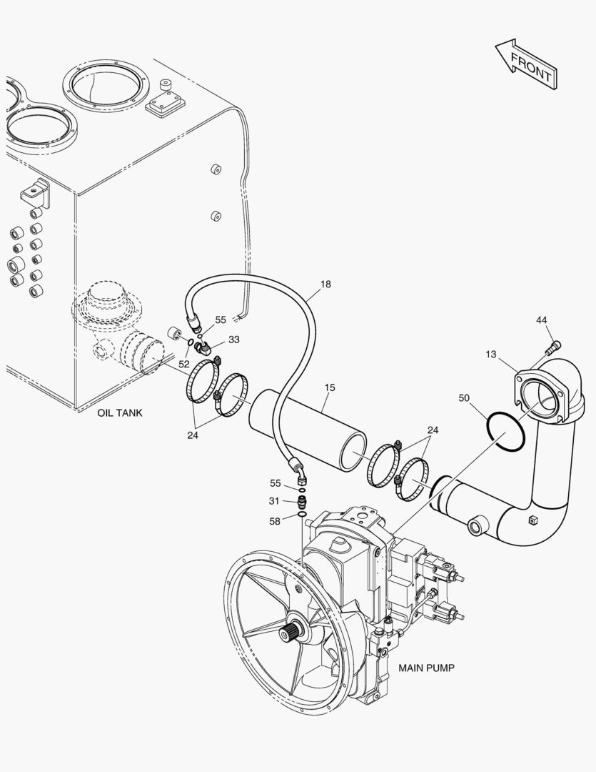 ТУБОПРОВОД МАСЛЯНОГО РАДИАТОРА(1)