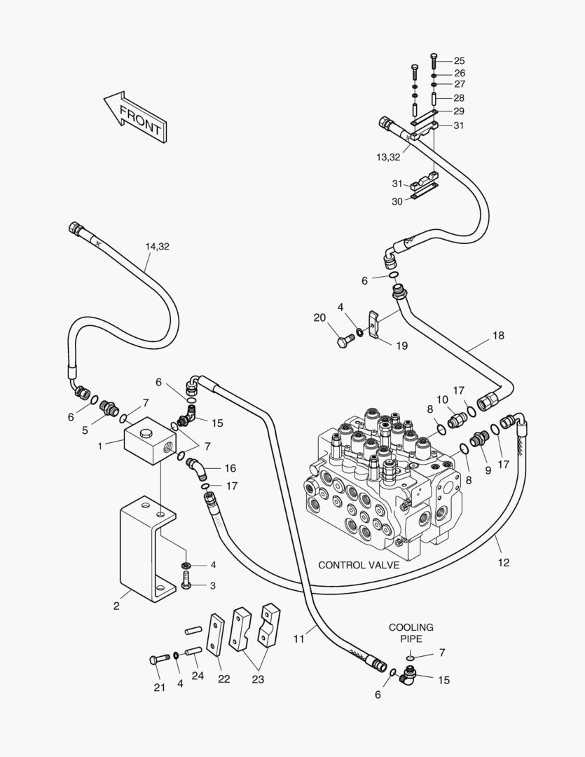 Спецтехника 6480 MAIN PIPING-ONE & TWO WAY - главное фото