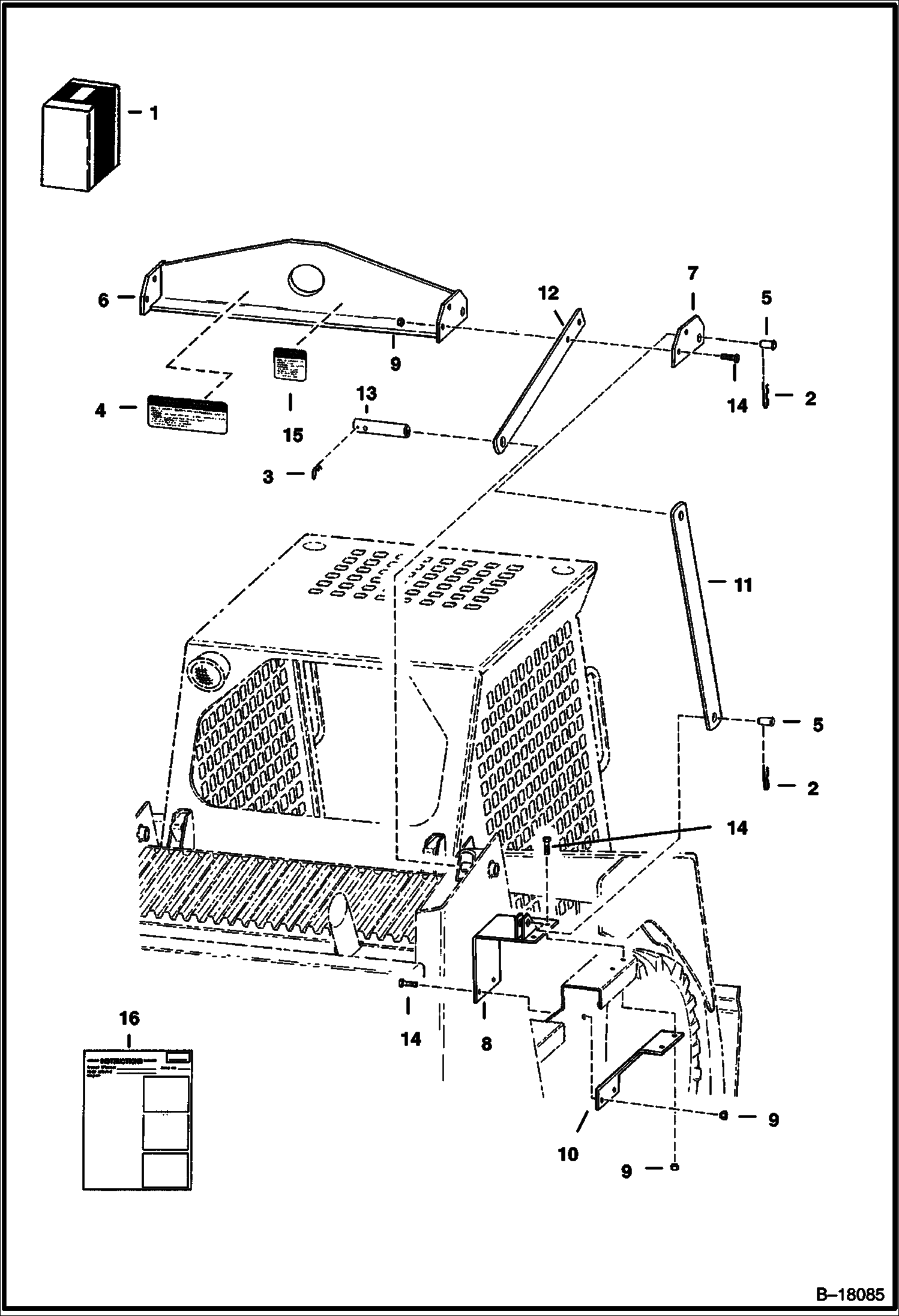 Схема ОДНОТОЧЕЧНЫЙ ПОДЪЕМ (СЕРИЙНЫЙ НОМЕР 51001 И ВЫШЕ)