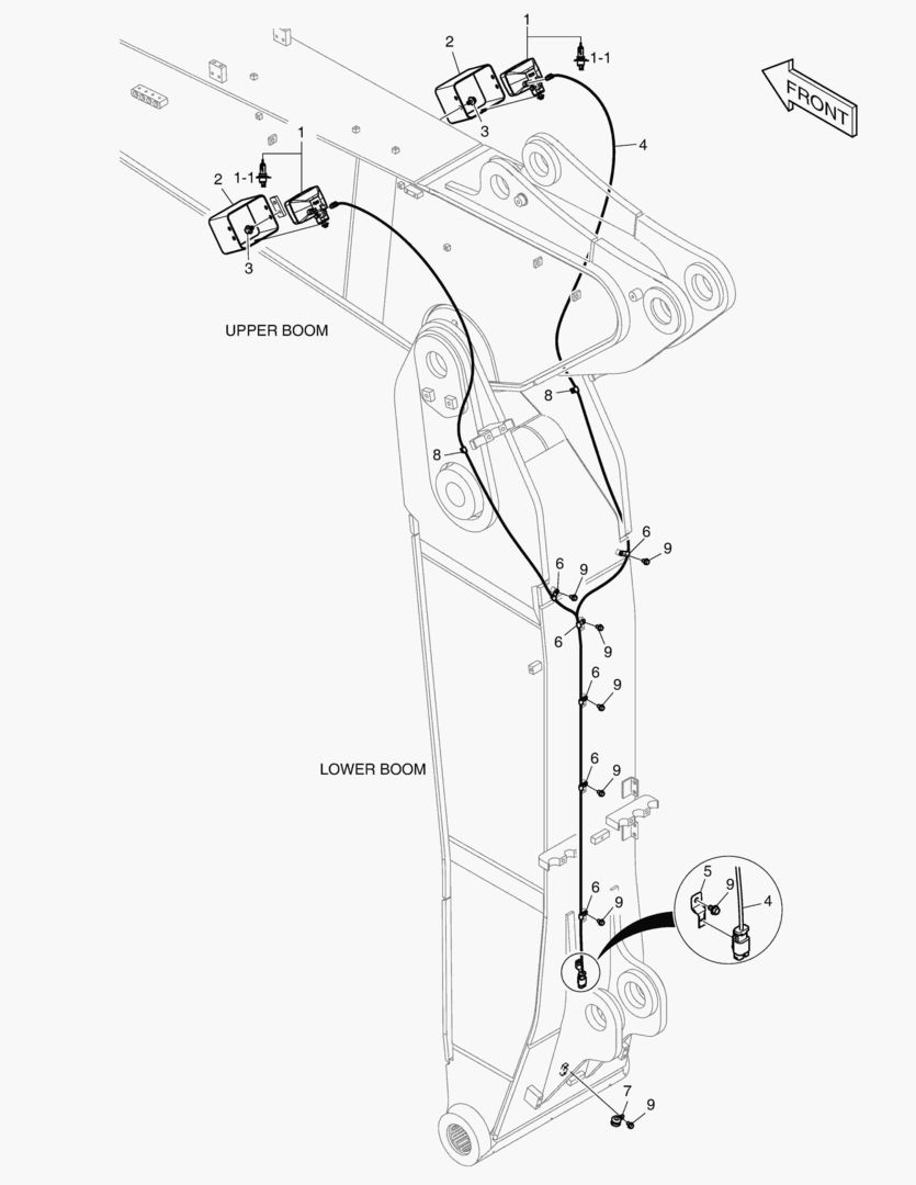 7170 WORKING LAMP - ARTI. BOOM(HALOGEN)