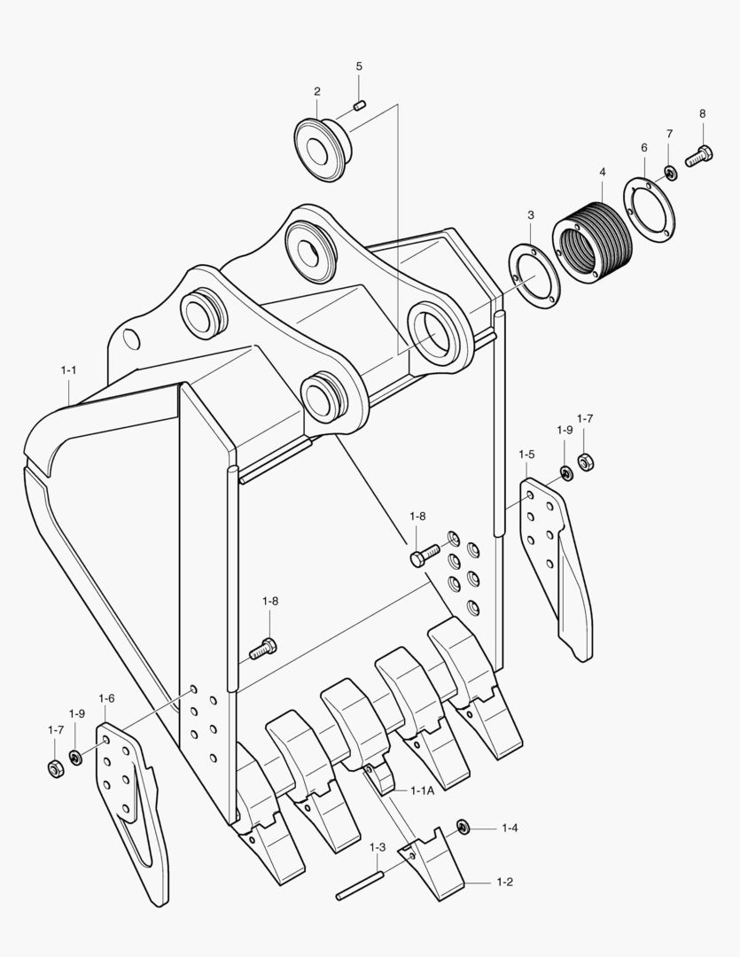 5520 BUCKET-1.15гЋҐ H.D TYPE