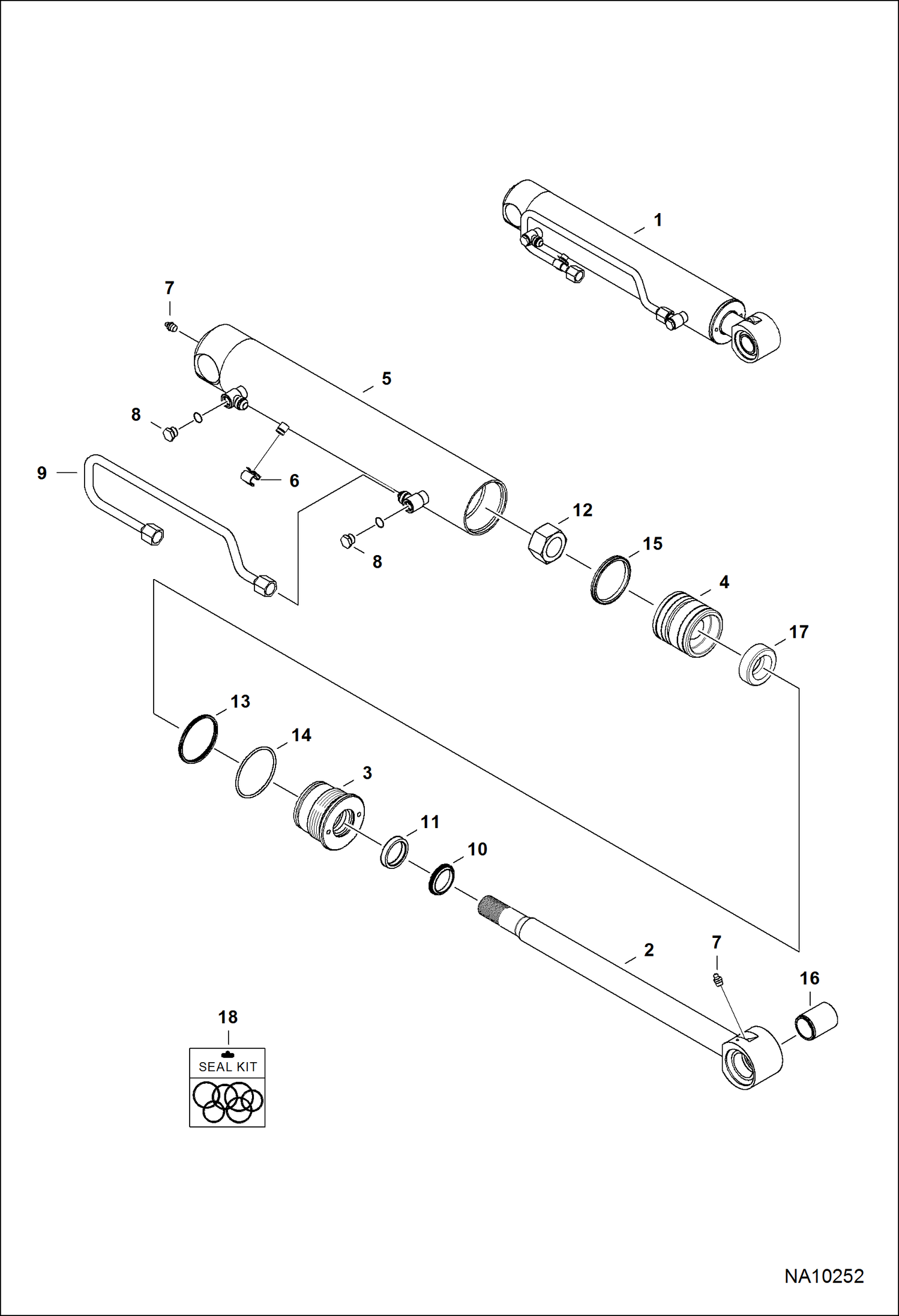 ЦИЛИНДР НАКЛОНА (ЛЕВОСТОРОННИЙ)