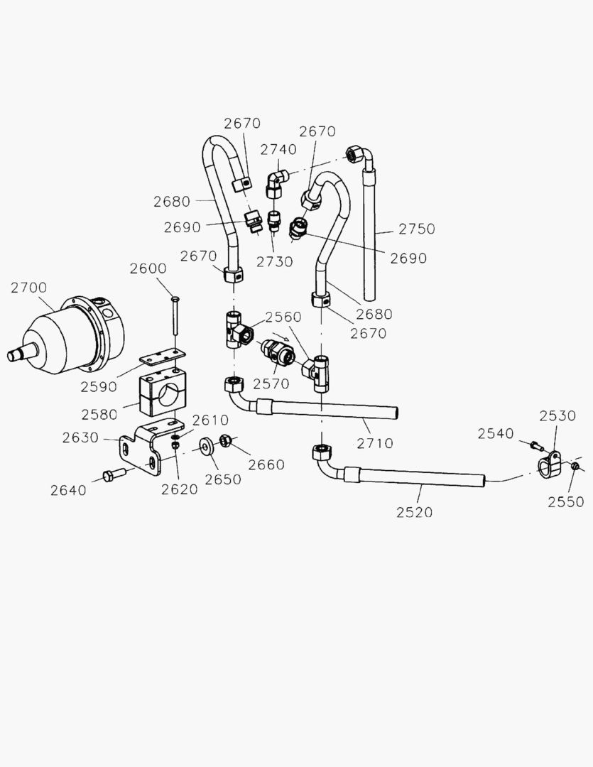 Спецтехника G190-38 FAN DRIVE UNIT [810001~810052] - главное фото