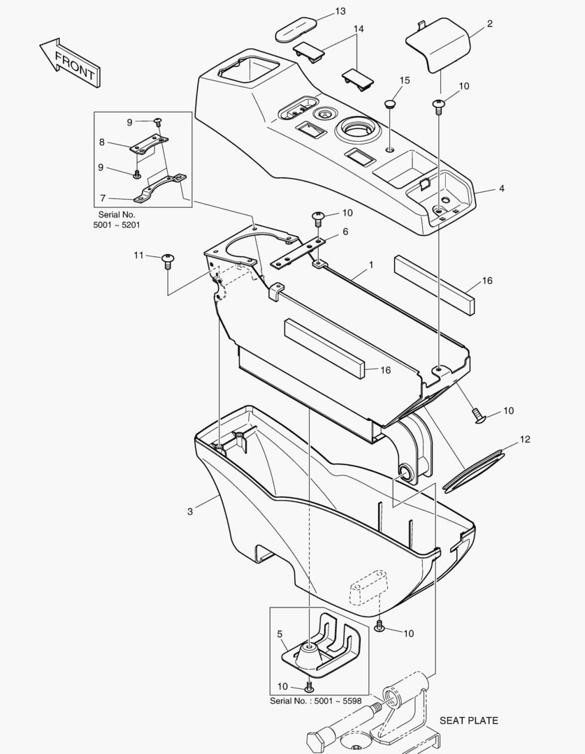 ПУЛЬТ УПРАВЛЕНИЯ - ПРАВОСТОРОННИЙ