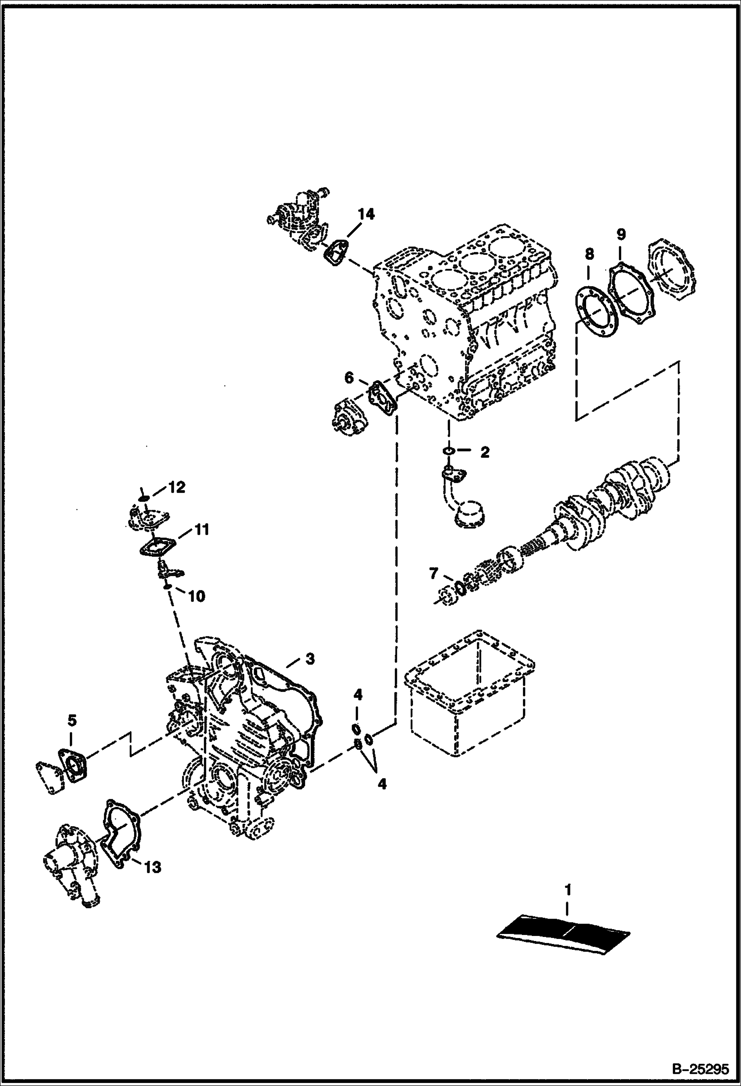 КОМПЛЕКТ НИЖНИХ ПРОКЛАДОК