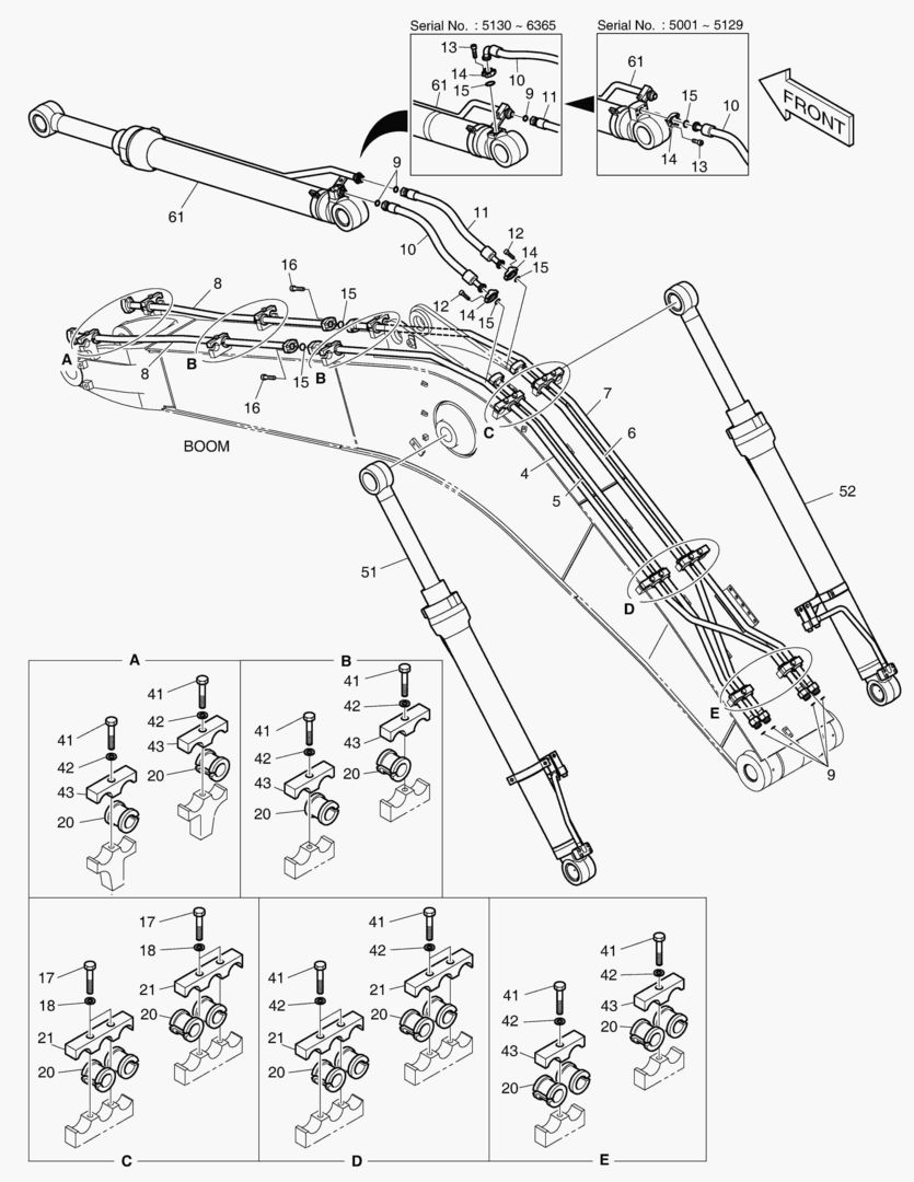 ГИДРОСИСТЕМА СТРЕЛЫ - СТРЕЛА 4.6 м