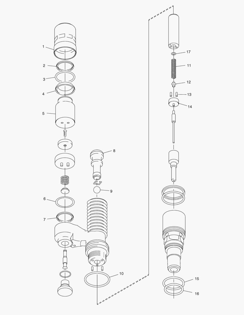 G010-18 UNIT INJECTOR O-RING KIT STATOR