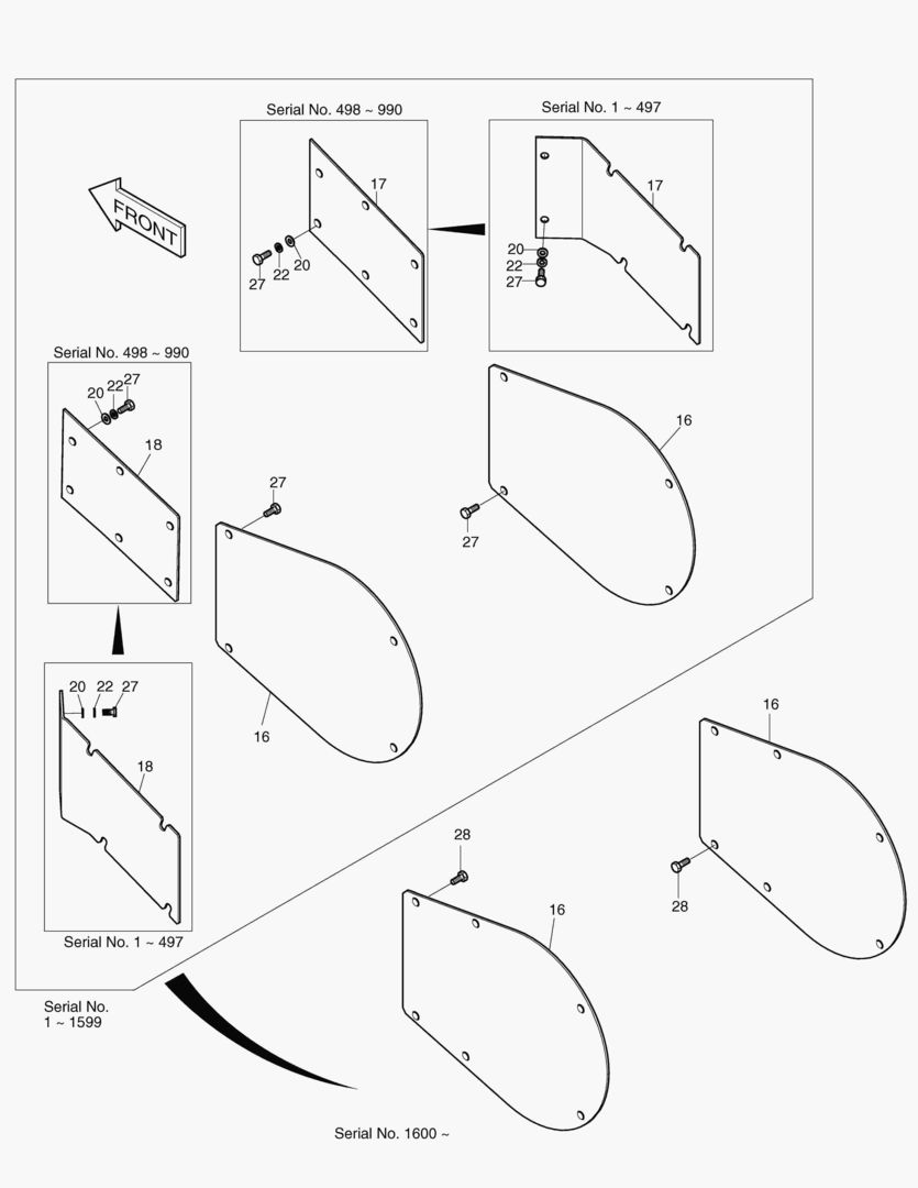 КРЫШКА ТРУБОПРОВОДА ХОДА