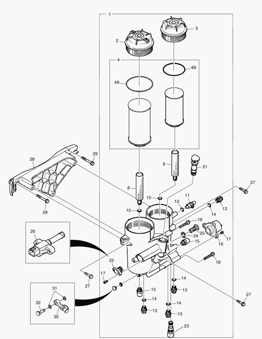 G011-320 FUEL FILTER UNIT