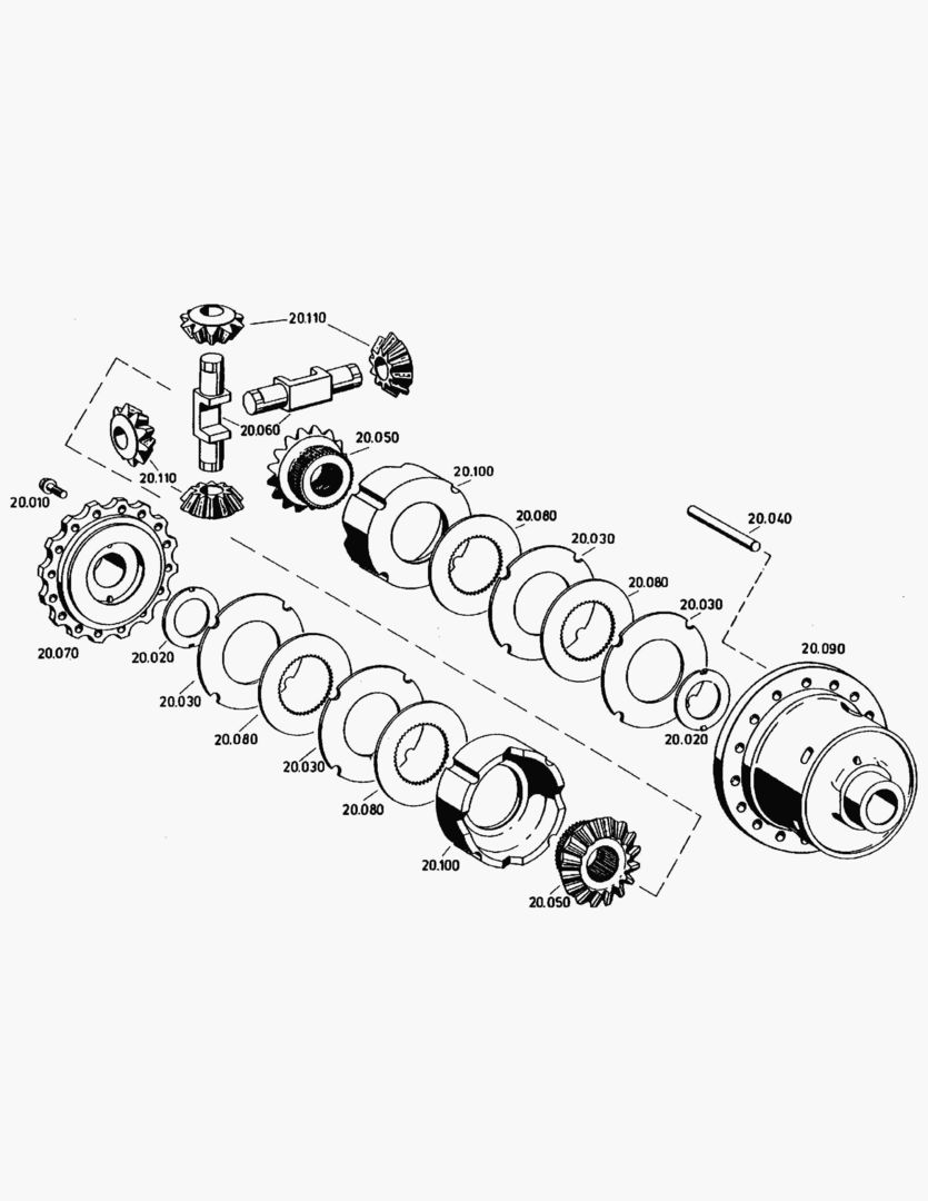 G039-3 LIMITED SLIP DIFF. [513002~513104]