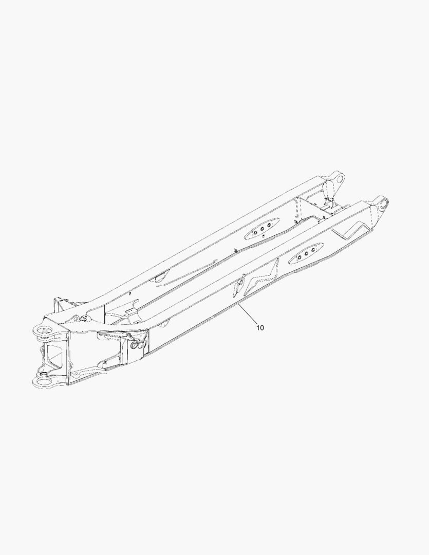 G390-10 REAR FRAME