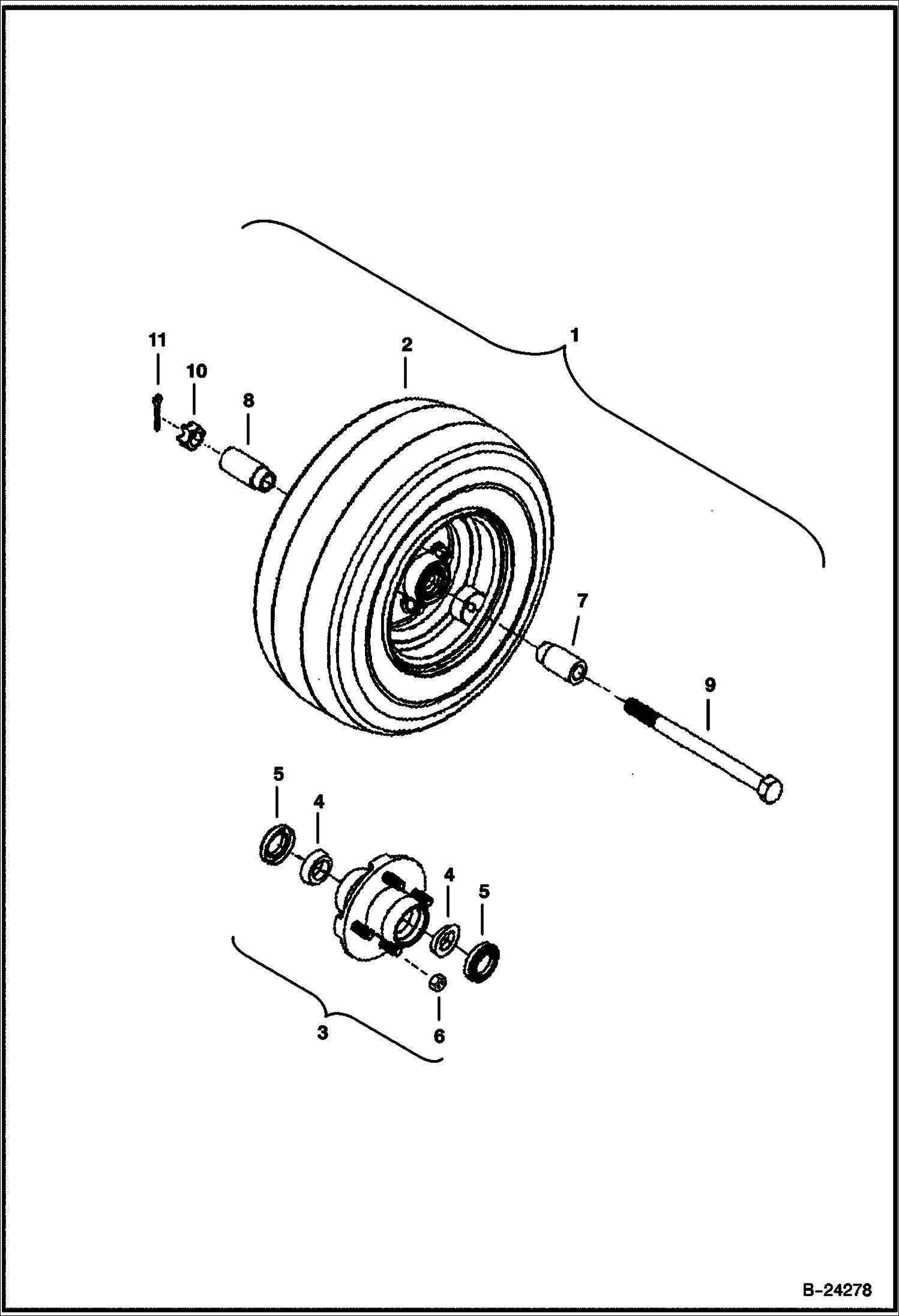 ПИТАНИЕ СИСТЕМЫ НАКЛОНА (КОЛЕСО И КОЛЕСО С ЛИТОЙ СТУПИЦЕЙ В СБОРЕ)