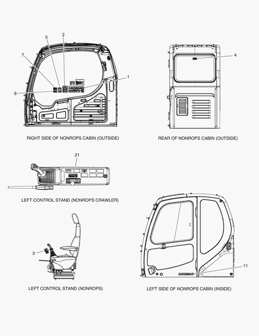 5420 NAME PLATE - CABIN [1164~]