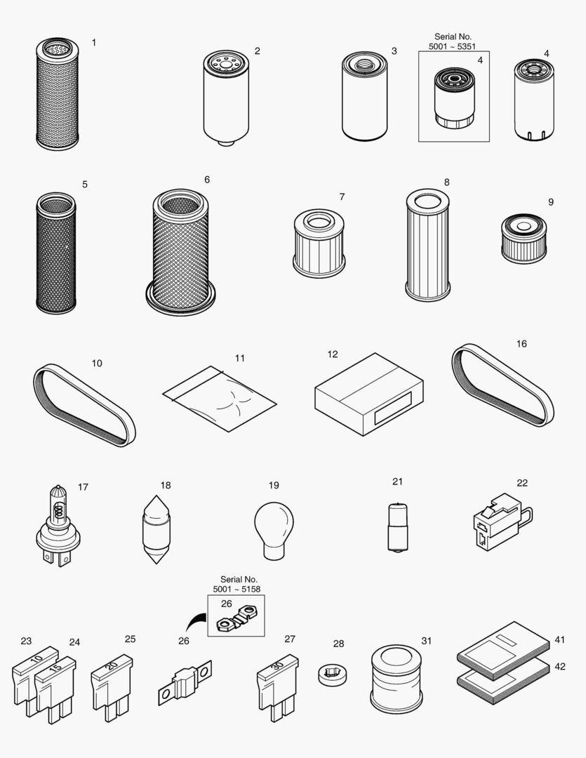 Спецтехника 5110 SPARE PARTS - главное фото