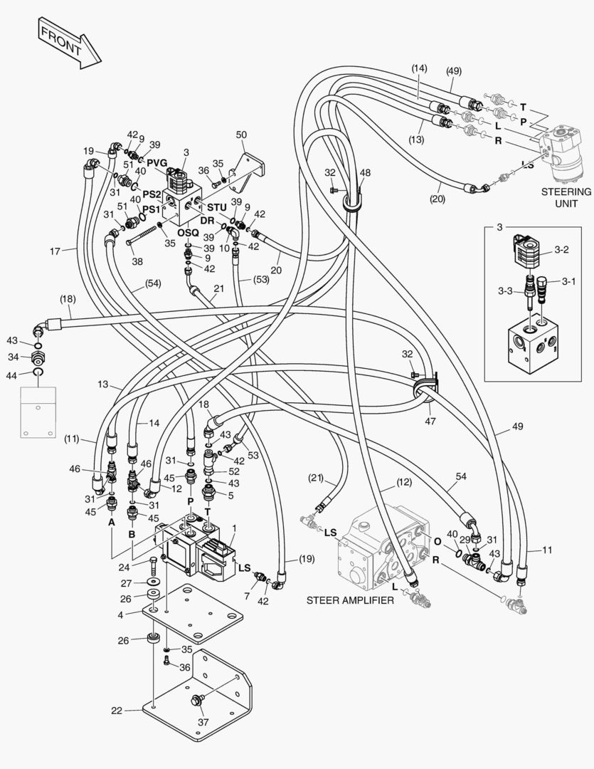 5291 STEERING PIPING - ELECTRIC [10098~]