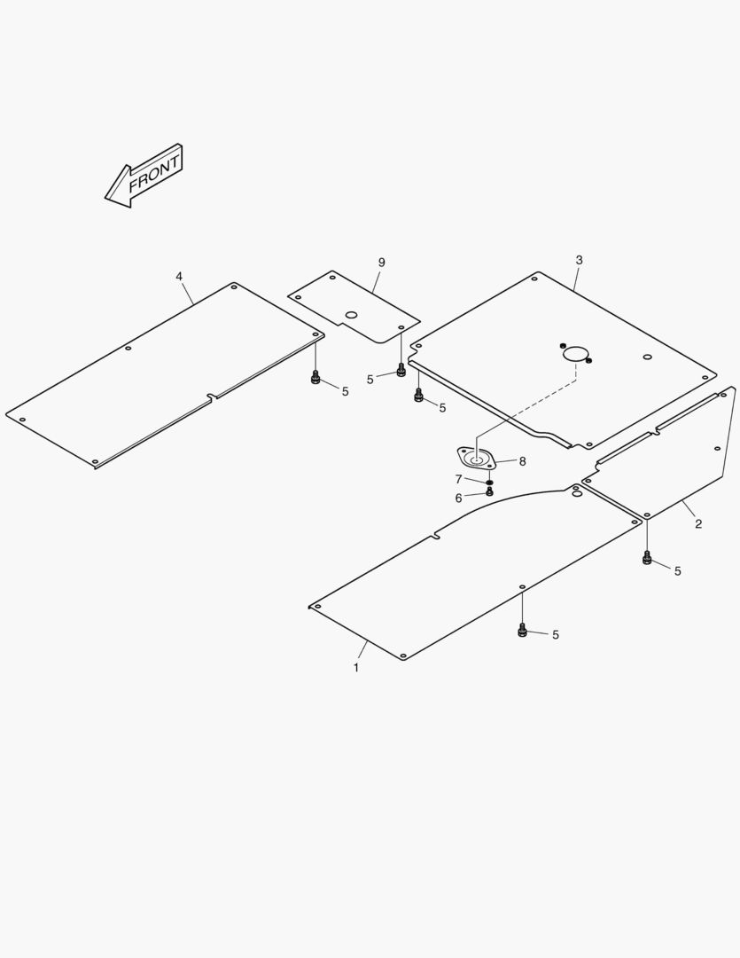 ОБТЕКАЕМАЯ ПОДКУЗОВНАЯ ПАНЕЛЬ